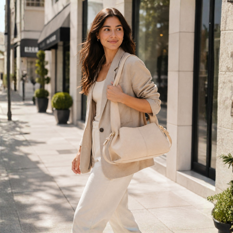 Sienna Dumpling Soft Leather Shoulder Bag
