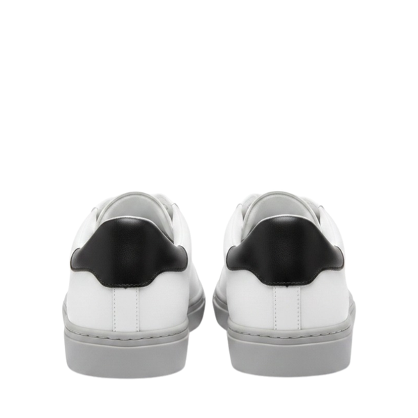 Crisp Luxe Sneaker With Elegant Contrast