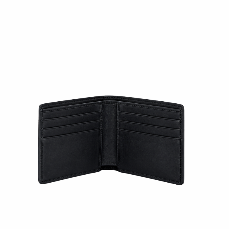 Croc Heritage Leather Italian Bifold Wallet