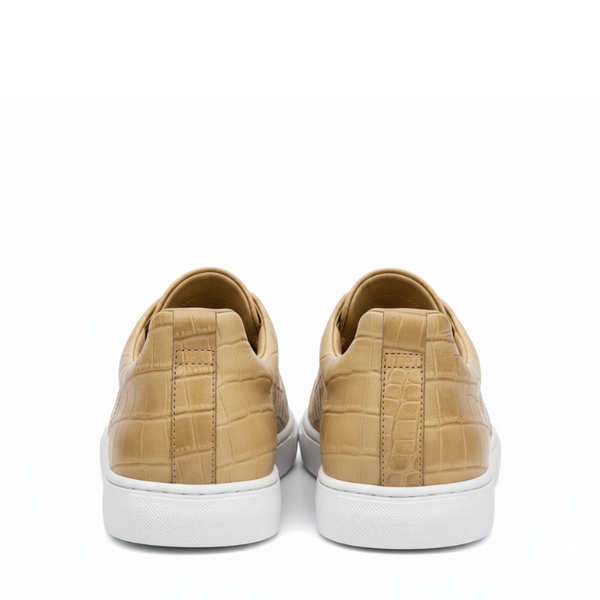 Italian Croc Luxe Cozy Sneaker