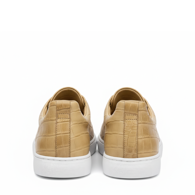 Italian Croc Luxe Cozy Sneaker