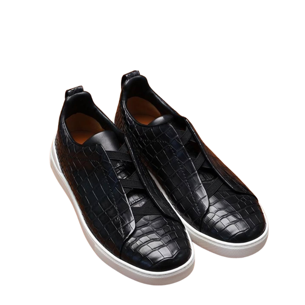 Croc Velox Edge Leather Tripple Stitch Sneakers