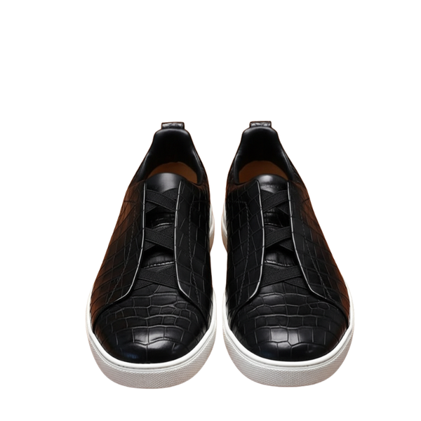 Croc Velox Edge Leather Tripple Stitch Sneakers
