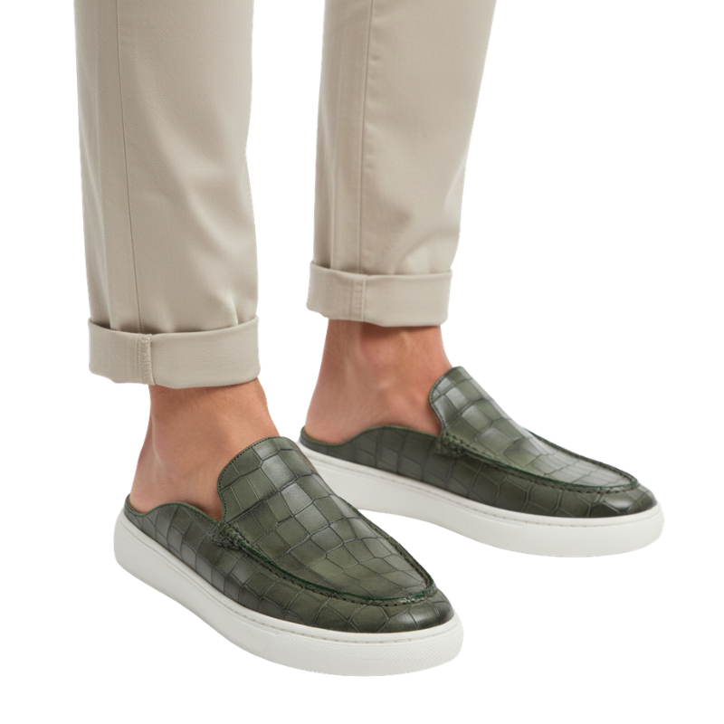 Croco Elegance Bold Comfort Mule