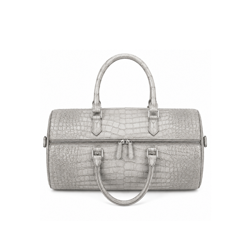 Croco Ember Luxe Travel Duffel Bag