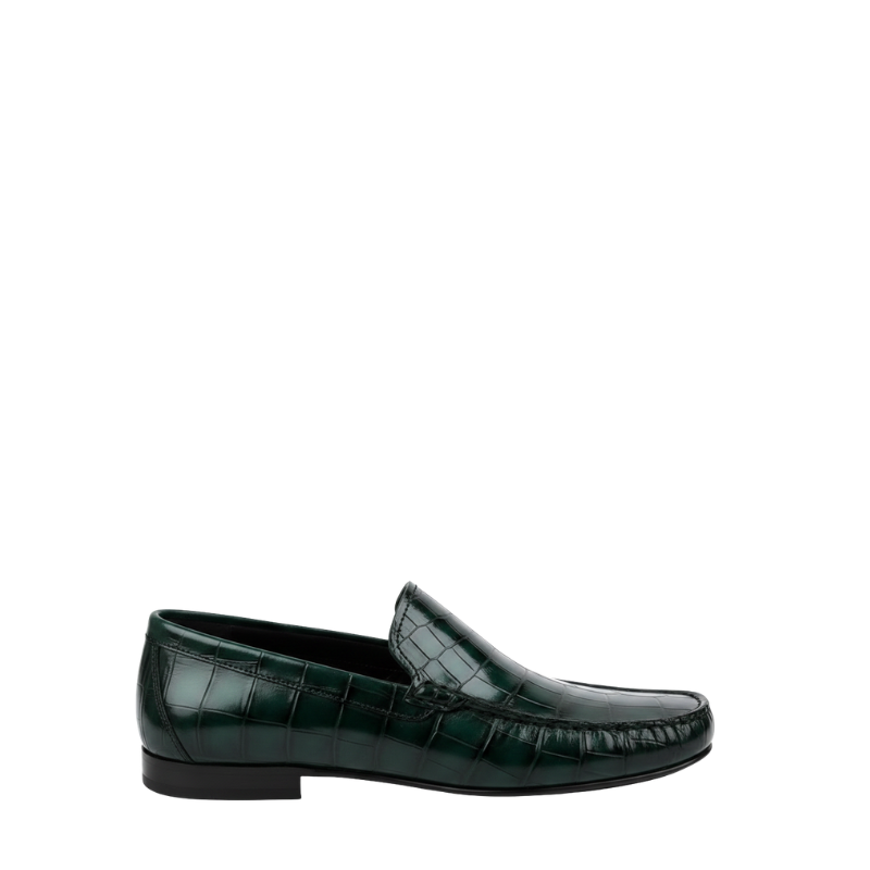 Croco Leather Italian Loafer