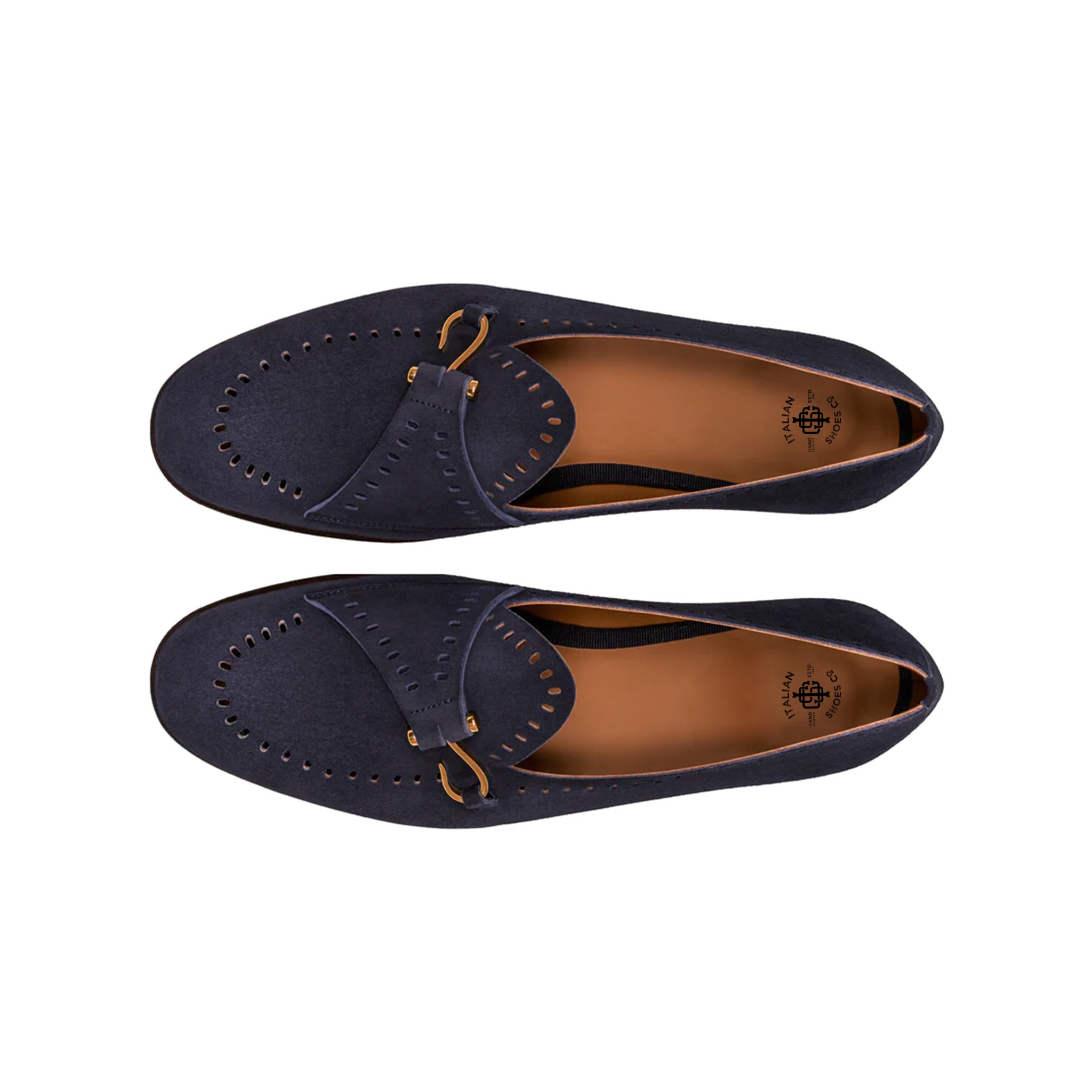 Mauro Navy Casual Loafers