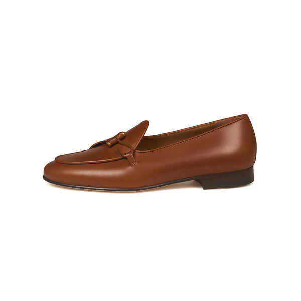 Tan Tassel Loafers