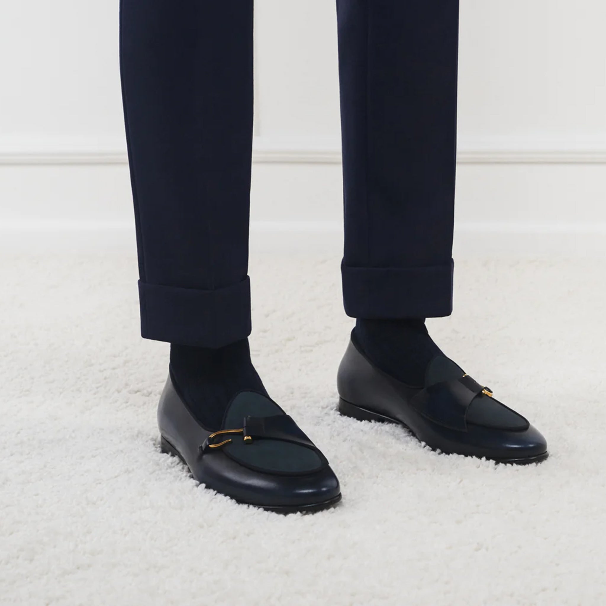 Belgian Loafers with Buckle