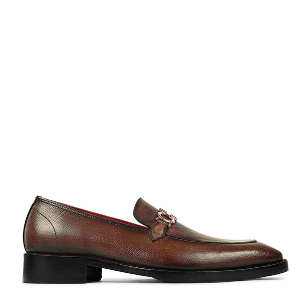 Aadi Synthetic Leather Slip On Loafers For Men