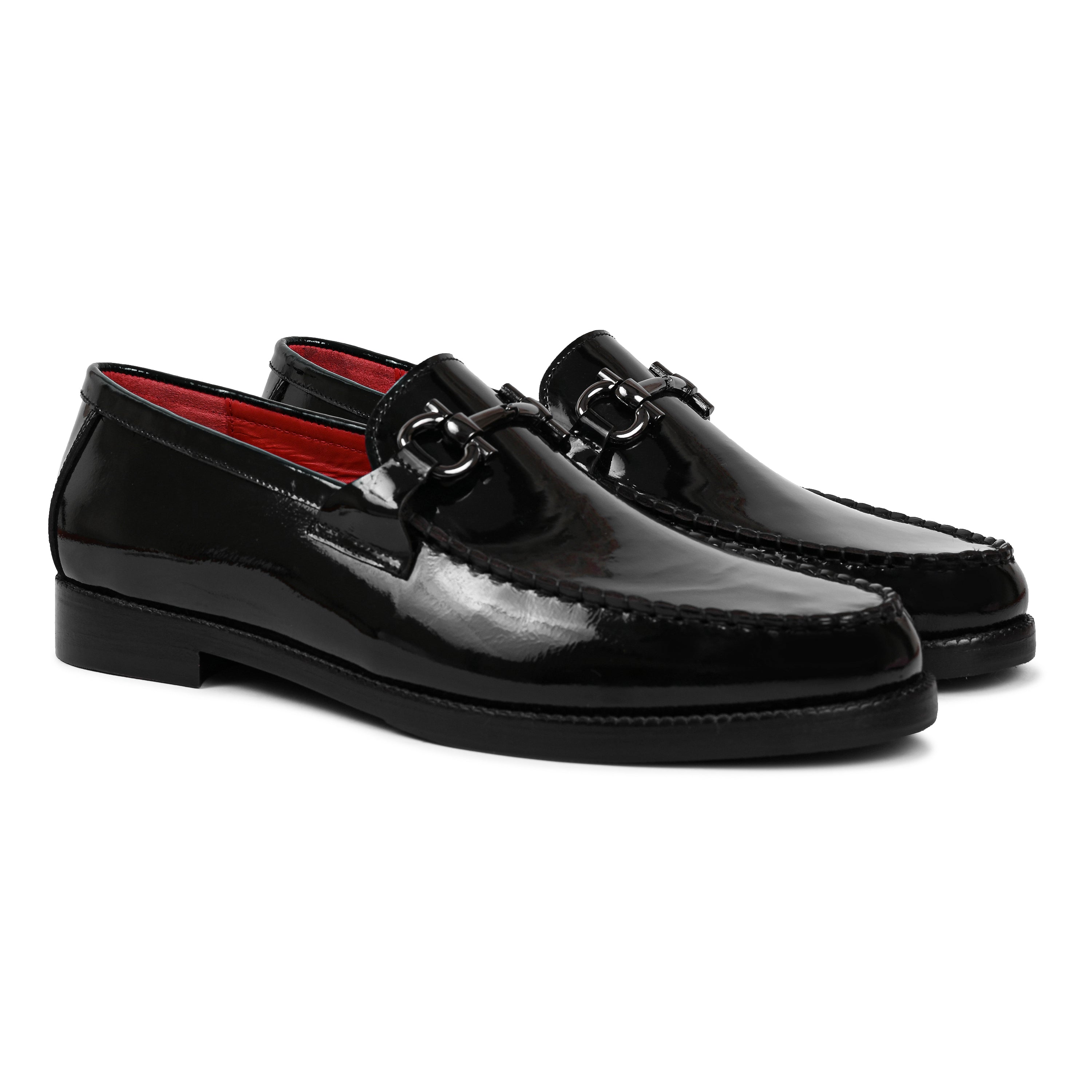 Tod Leather Loafers With Metal Buckle