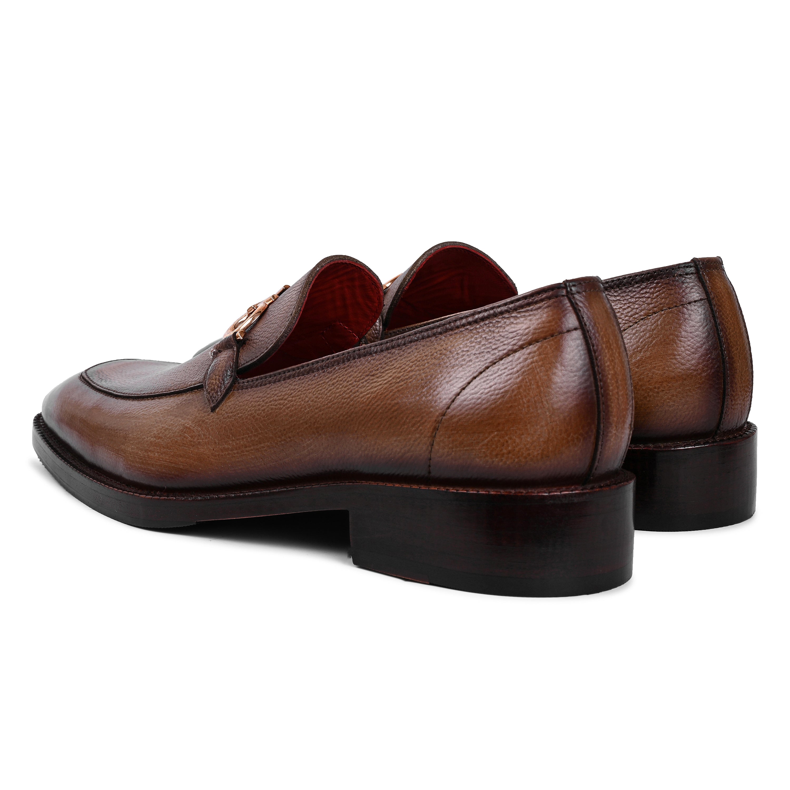 Aadi Synthetic Leather Slip-On Loafers For Men