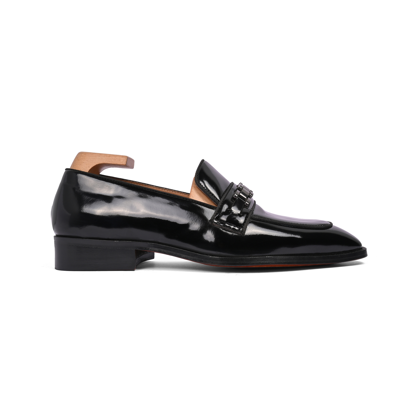 Regal Radiance Leather Loafers