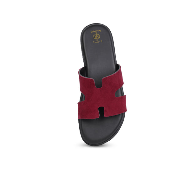 Suede H Style Slip On