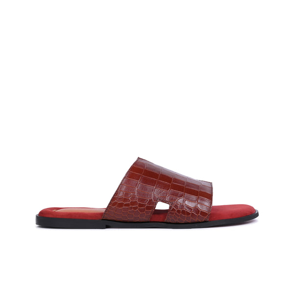Croco Slip On