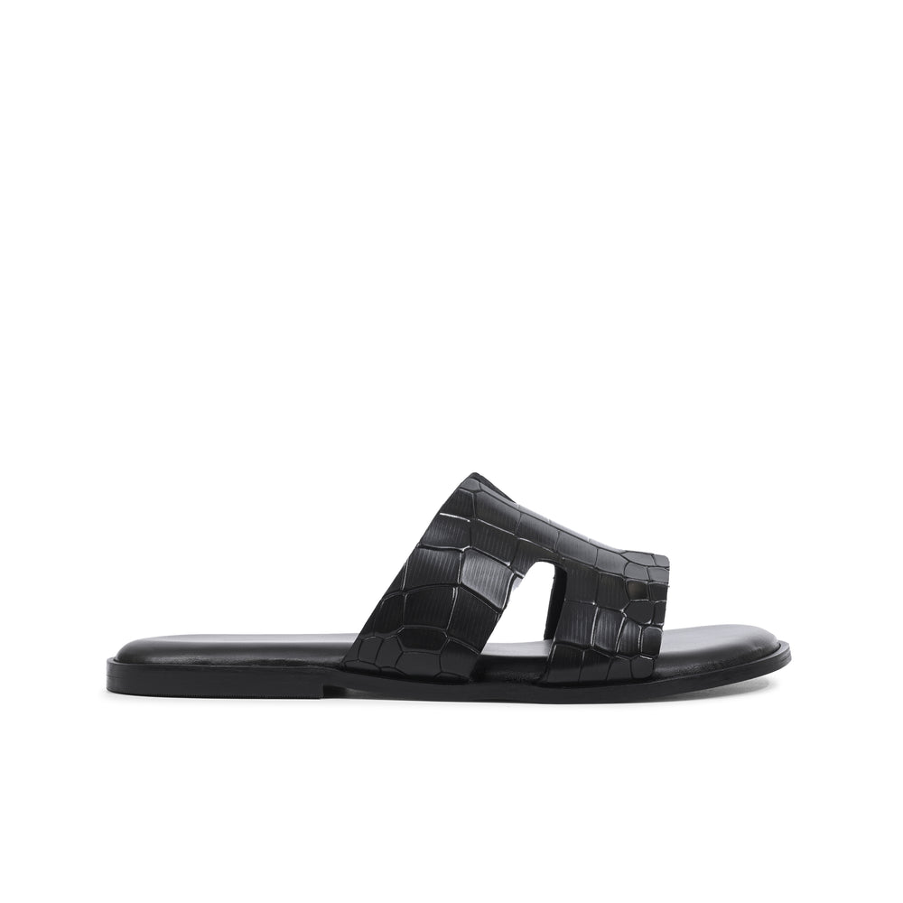 Croco Textured Slip on