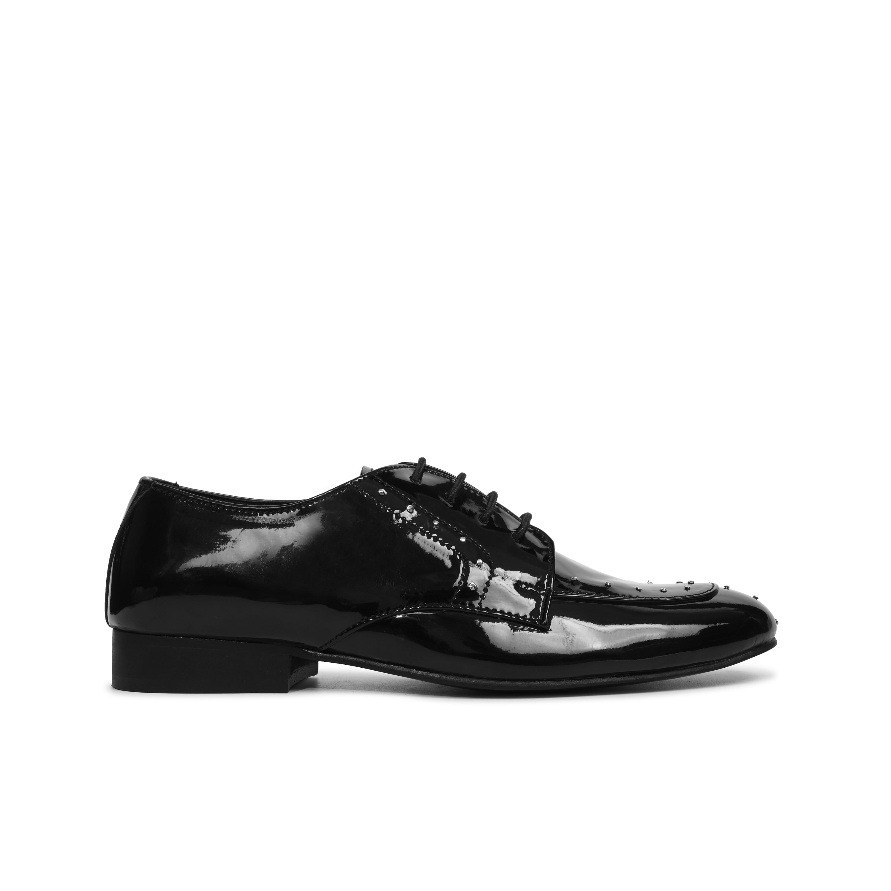 Black Patent Leather Designer Shoes