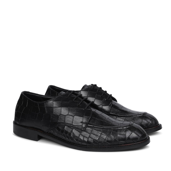 Deep Cut Derby Shoes