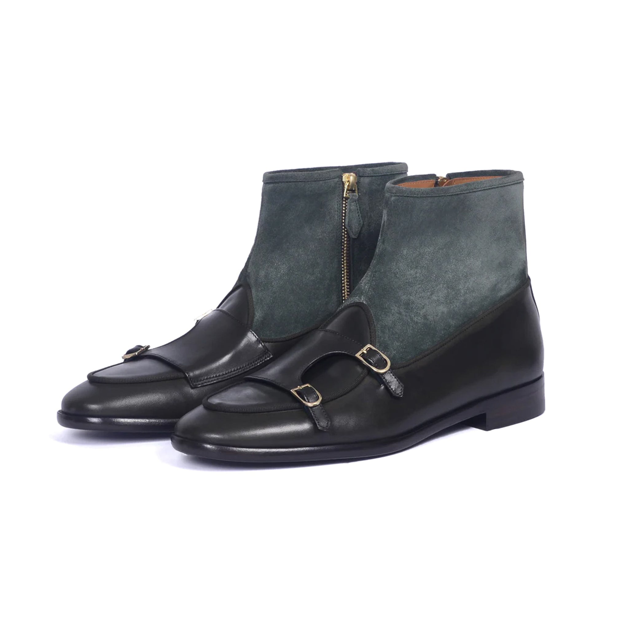 Daniel Leather High Ankle Boots