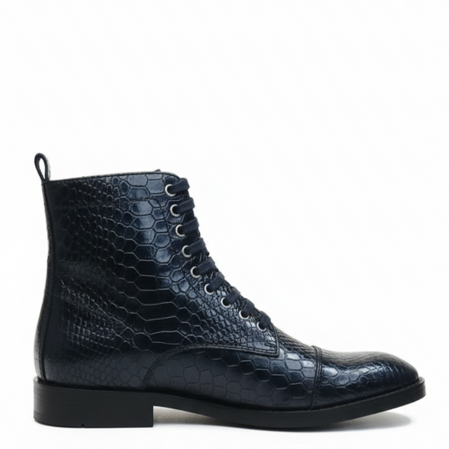 Darken Serpente Luxe Lace-Up Boots