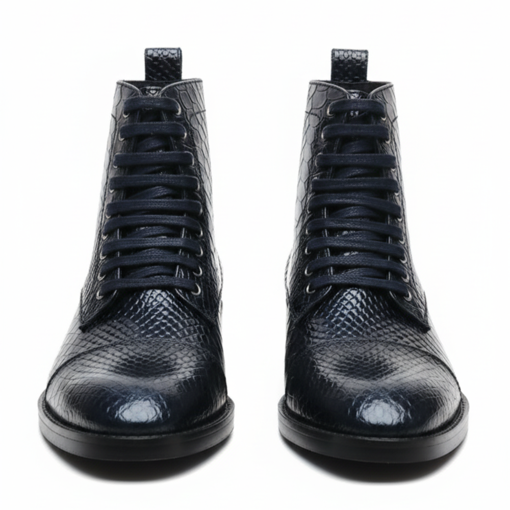 Darken Serpente Luxe Lace-Up Boots
