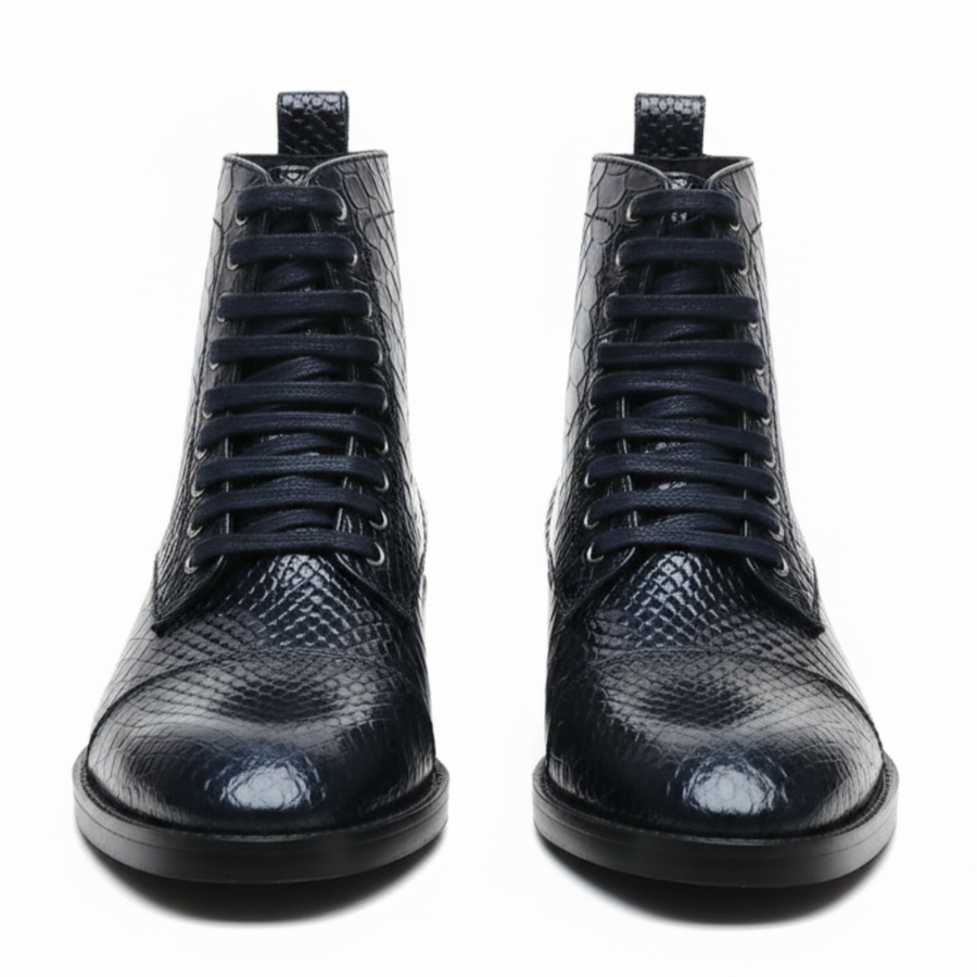 Darken Serpente Luxe Lace-Up Boots