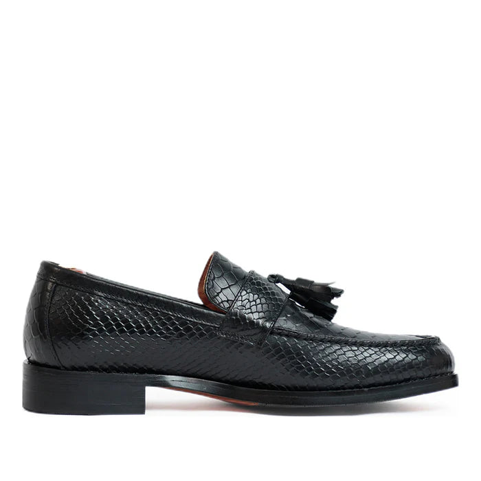 Dominator Tassel Burgundy Slip On Loafers