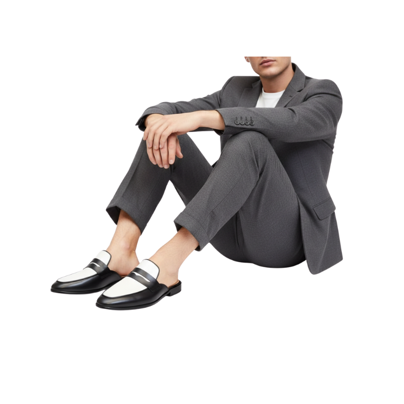 Dual Tone Modern Luxe Mule