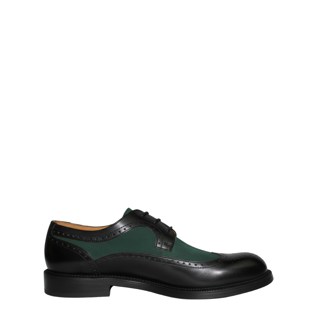 Duo-Tone Italian Leather Wingtip Oxfords
