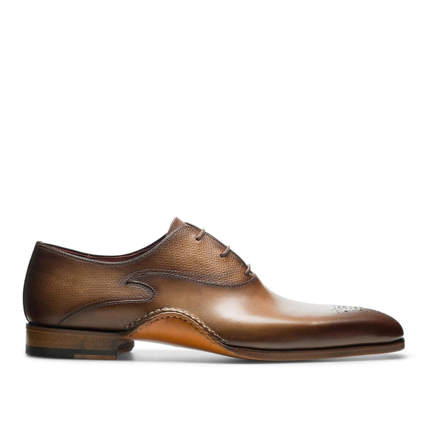 Scott Medallion Toe Oxford Shoe - Brown