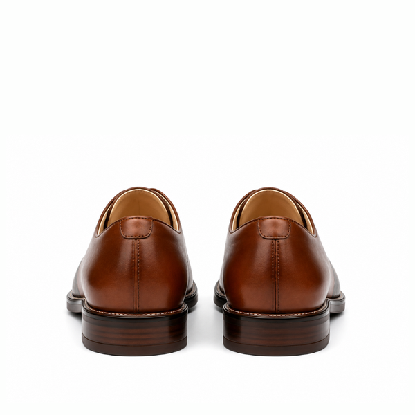 Eagle Heritage Hand-Painted Leather Oxford Shoes