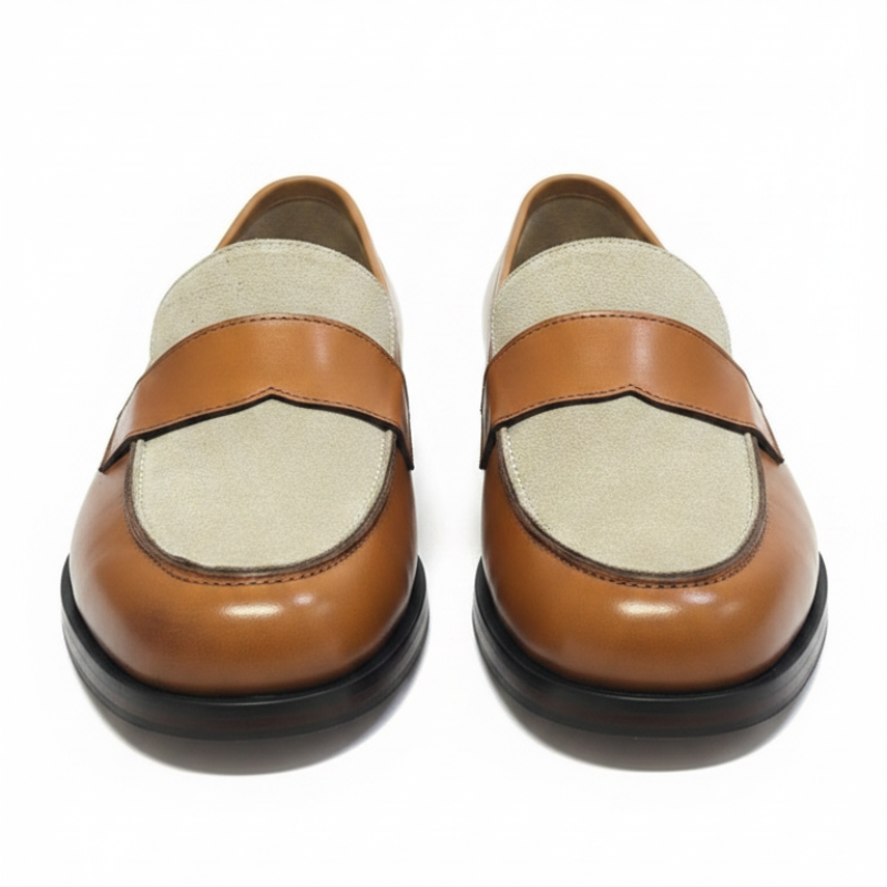 Ebon Dual Tone Italian Loafer