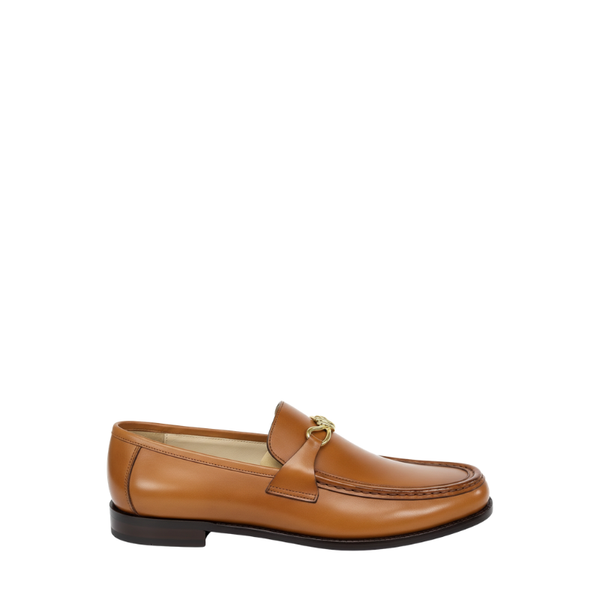 Elegant Knot Loafers with Artisan Craft - Brown