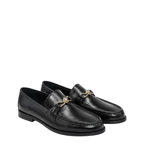 Elegant Knot Loafers with Artisan Craft