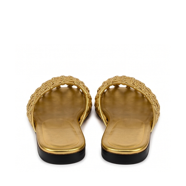 Elegant Woven Slip-On Comfort Flats