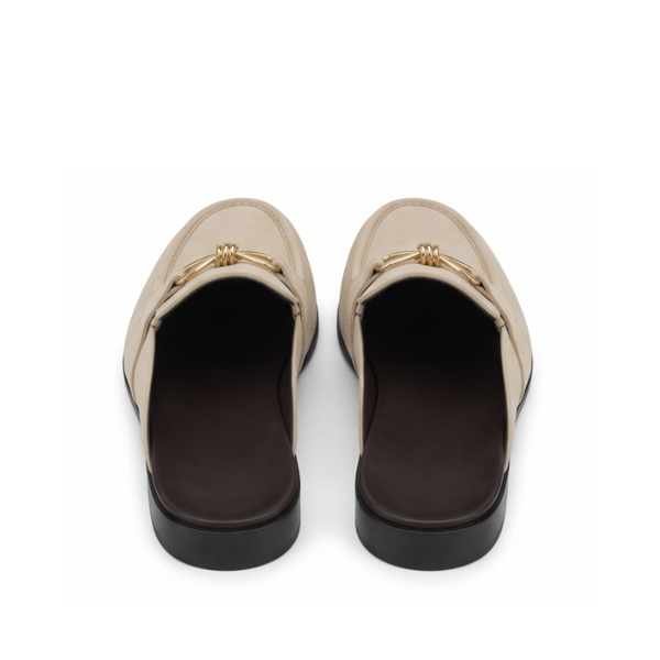 Elite Luxury Suede Horsebit Comfort Mule
