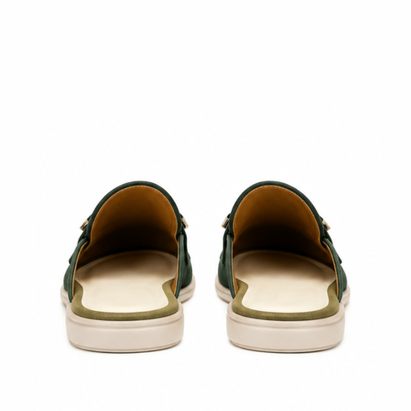 Elvaro Tassel Detail Comfort Daily Wear Mules
