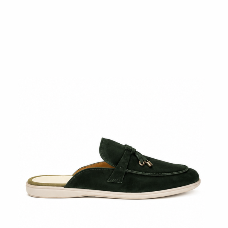 Elvaro Tassel Detail Comfort Daily Wear Mules