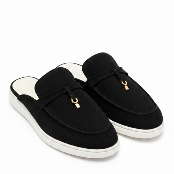Elvaro Tassel Detail Comfort Daily Wear Mules