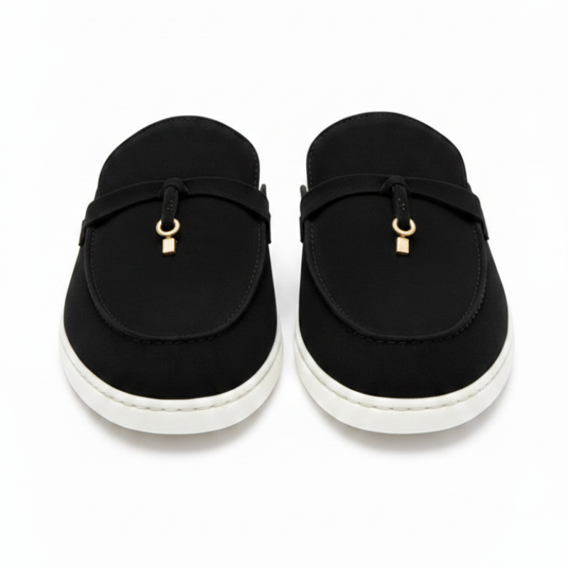 Elvaro Tassel Detail Comfort Daily Wear Mules