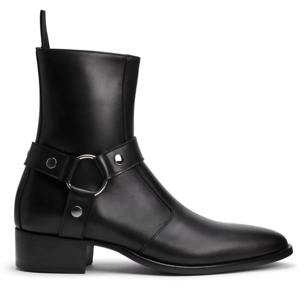 Harness Zip Boot Leather