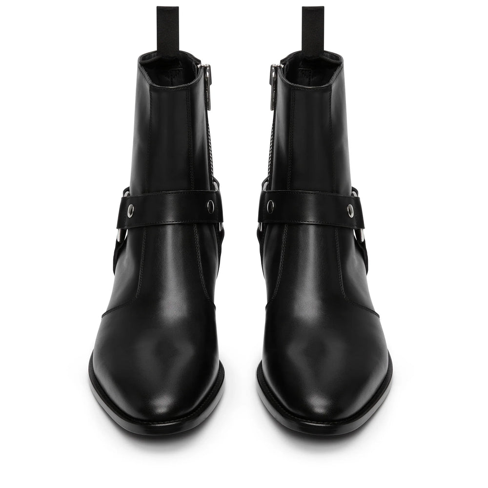 Harness Zip Boot Leather