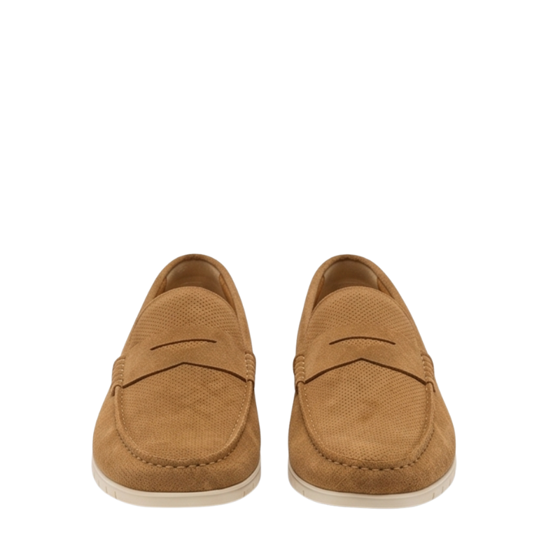 Erraflex Perforated Comfort Penny Loafers