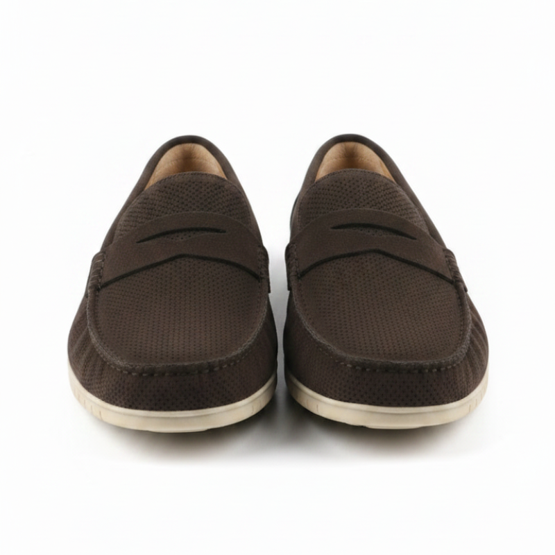 Erraflex Perforated Comfort Penny Loafers
