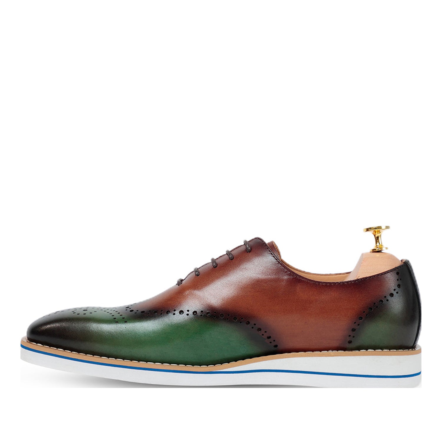 Ethen Green Brown Oxford