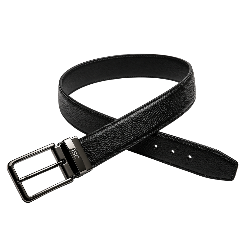 Executive Pebble Leather Belt