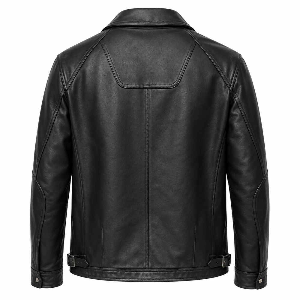 Executive Luxury Italian Leather Jacket