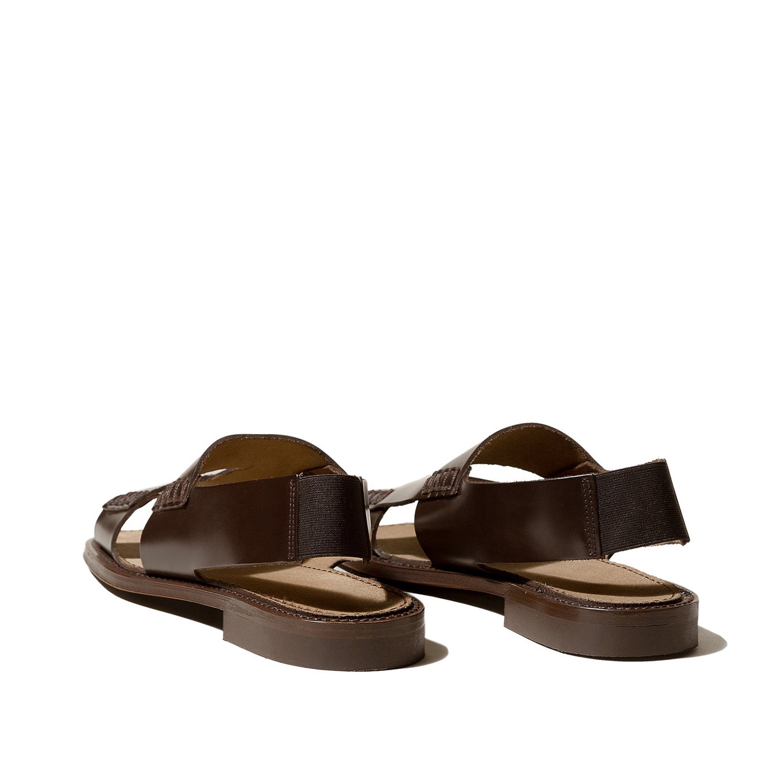 Men's Slingback Coffee Loafer Sandal