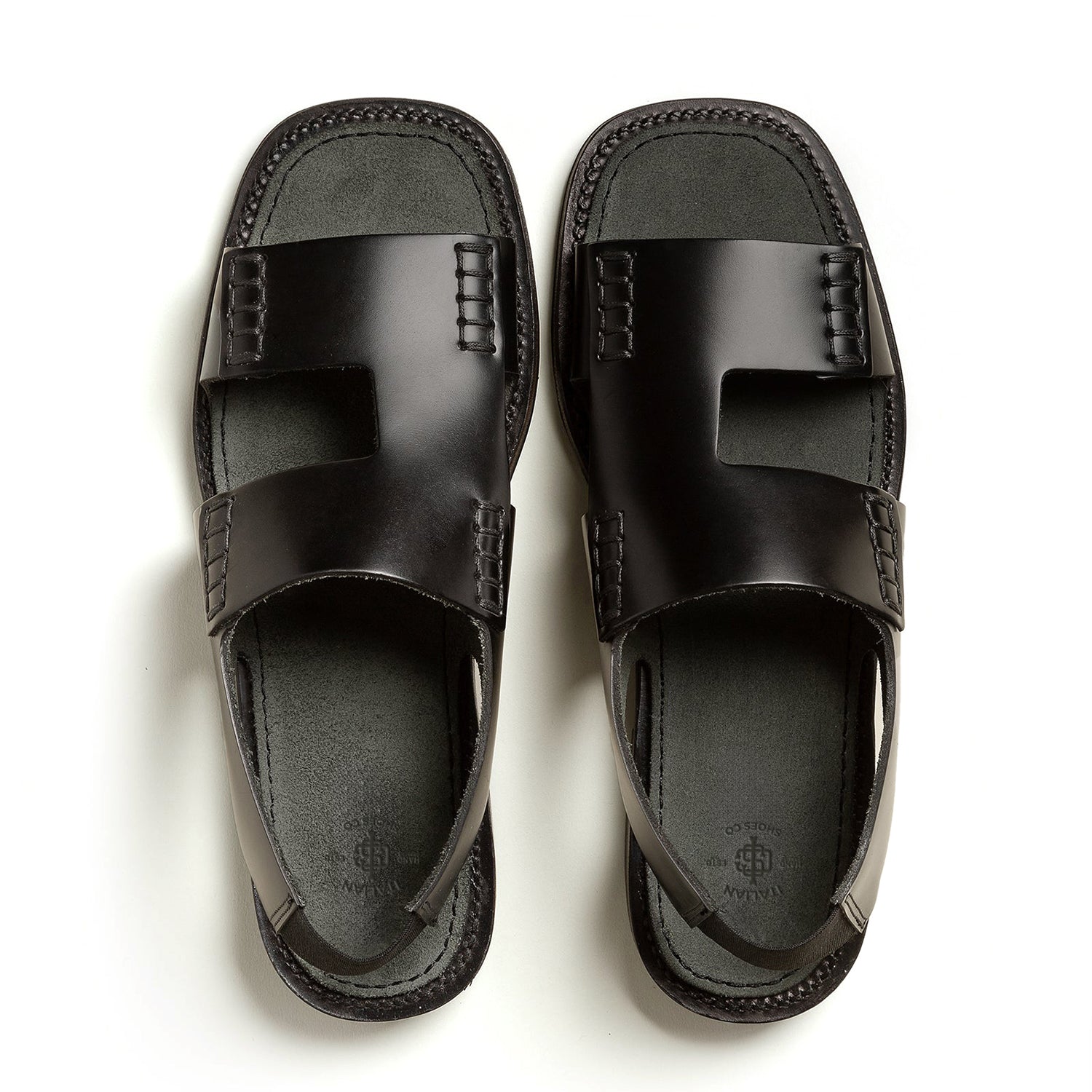 Men's Slingback Coffee Loafer Sandal