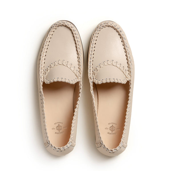 Men's Braided Seams Pull-on Loafer